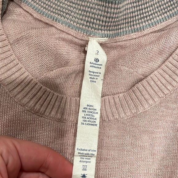 Lululemon Sunshine Coast Long Sleeve Sweater - Picture 3 of 6